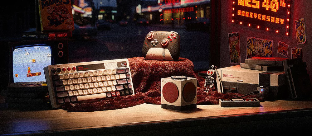 8BitDo випускає лімітовану серію периферії до 40-річчя NES