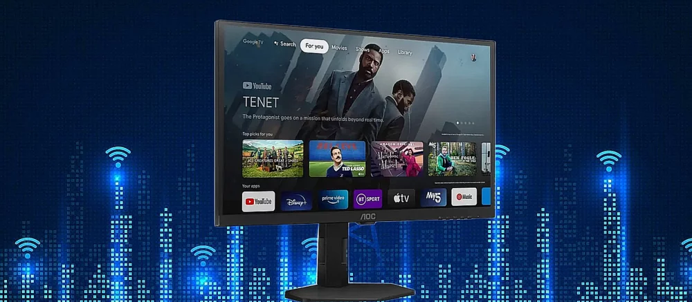 AOC представила монітор з бездротовим підключенням