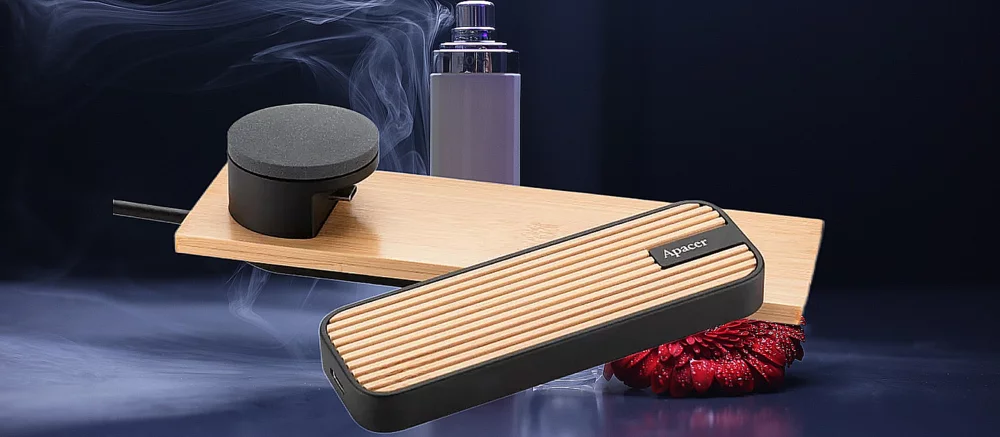 Apacer анонсувала бамбуковий SSD з ароматизатором