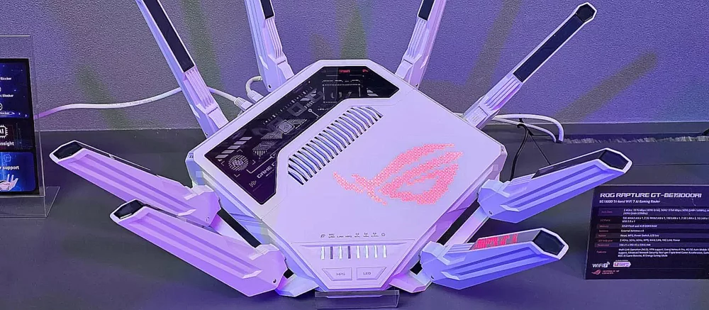 ASUS ROG представила ігровий роутер з ШІ