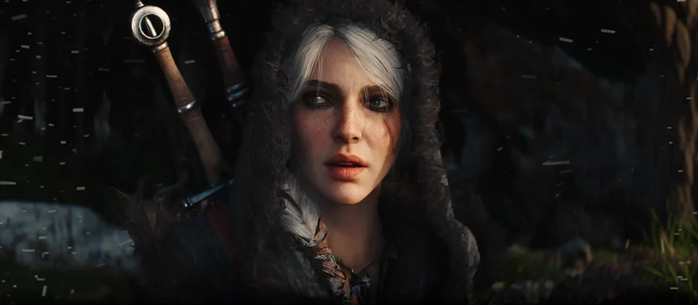 Показана фігурка дорослої Цірі з The Witcher 4