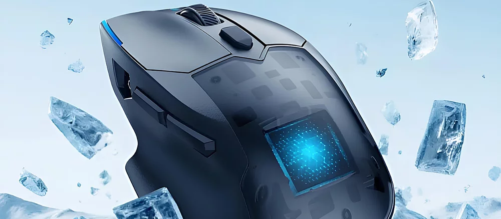 Представлена перша в світі ігрова миша з охолодженням і підігрівом на 100 годин автономної роботи