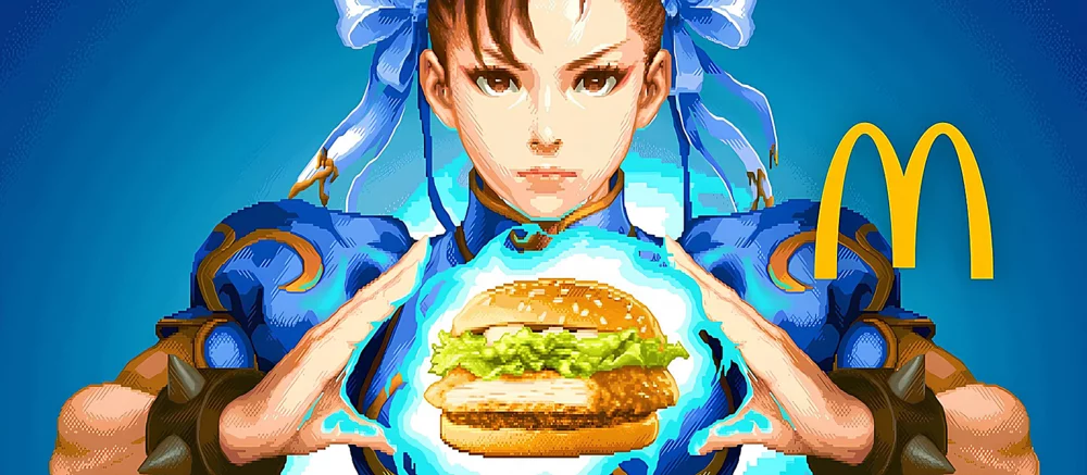 Рю та Кен борються за чізбургер — McDonald's запустив божевільну колаборацію зі Street Fighter