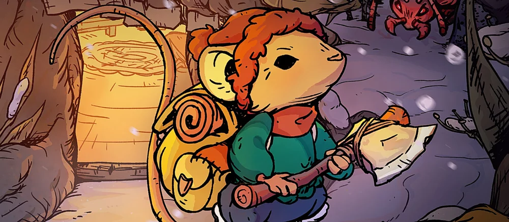 85% позитивних відгуків — вийшов милий виживець Winter Burrow про мишеня та його притулок