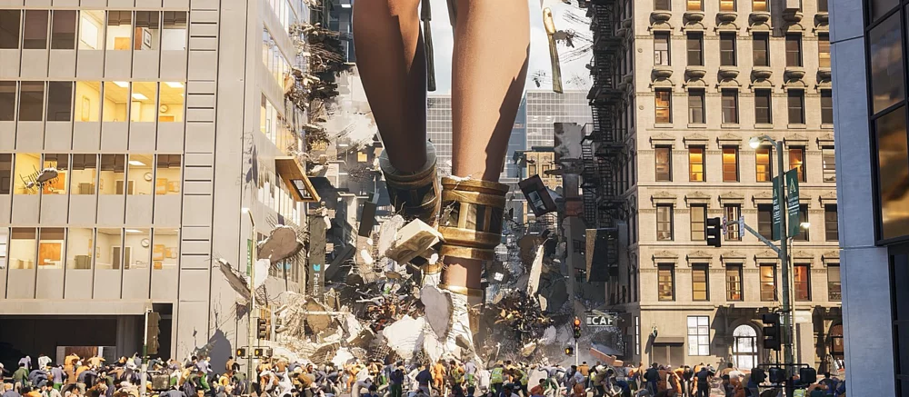 Giantess Playground, destrukcyjny piaskownica z dostosowywalnymi gigantycznymi kobietami, zadebiutuje na PC w wersji wczesnego dostępu