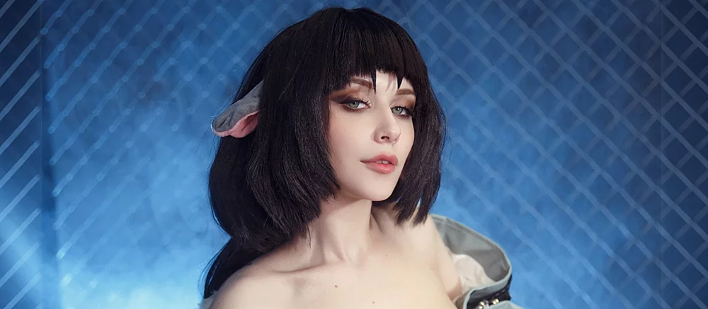 Mercurygin przebiera się za Jane Doe z Zenless Zone Zero