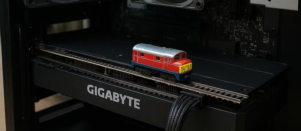 Reddit Kullanıcısı Grafik Kartında Bir Tren Koşturuyor