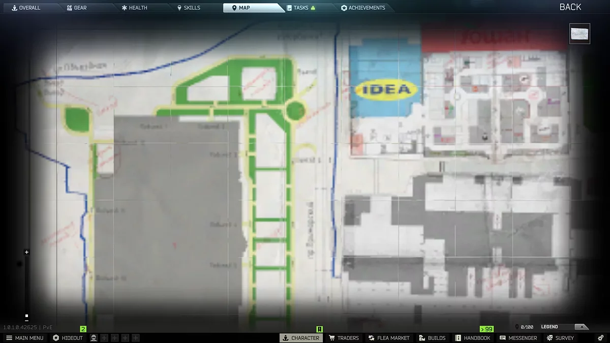 Some location maps do exist in the game. But actually using them is impossible