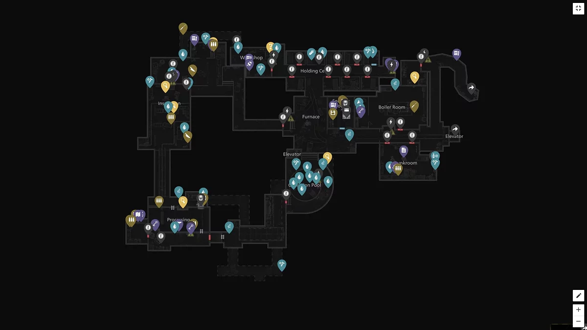 Карты для Resident Evil Requiem — все предметы, оружие, документы и боеприпасы, которые есть в игре