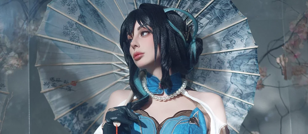 Косплейщиця розділу Жуань Мей з Honkai: Star Rail