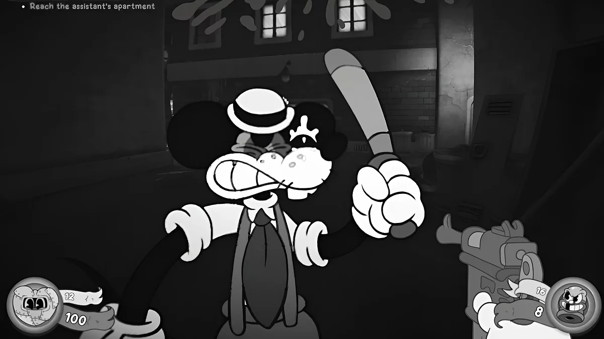 Typical combat in Mouse: P.I. for Hire