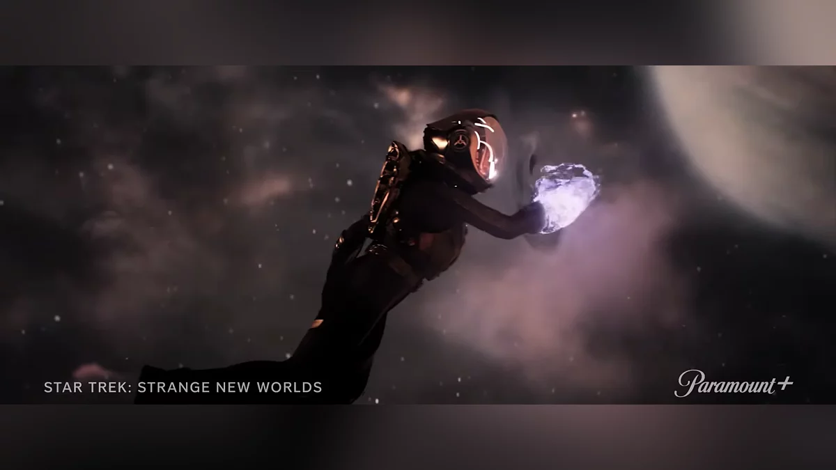 Frame from the teaser of the fourth season of Star Trek: Strange New Worlds