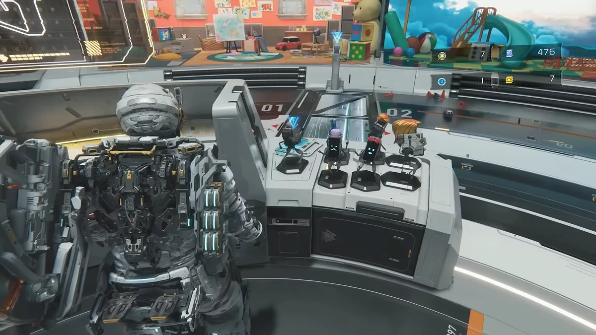 All mini-figures in the safehouse