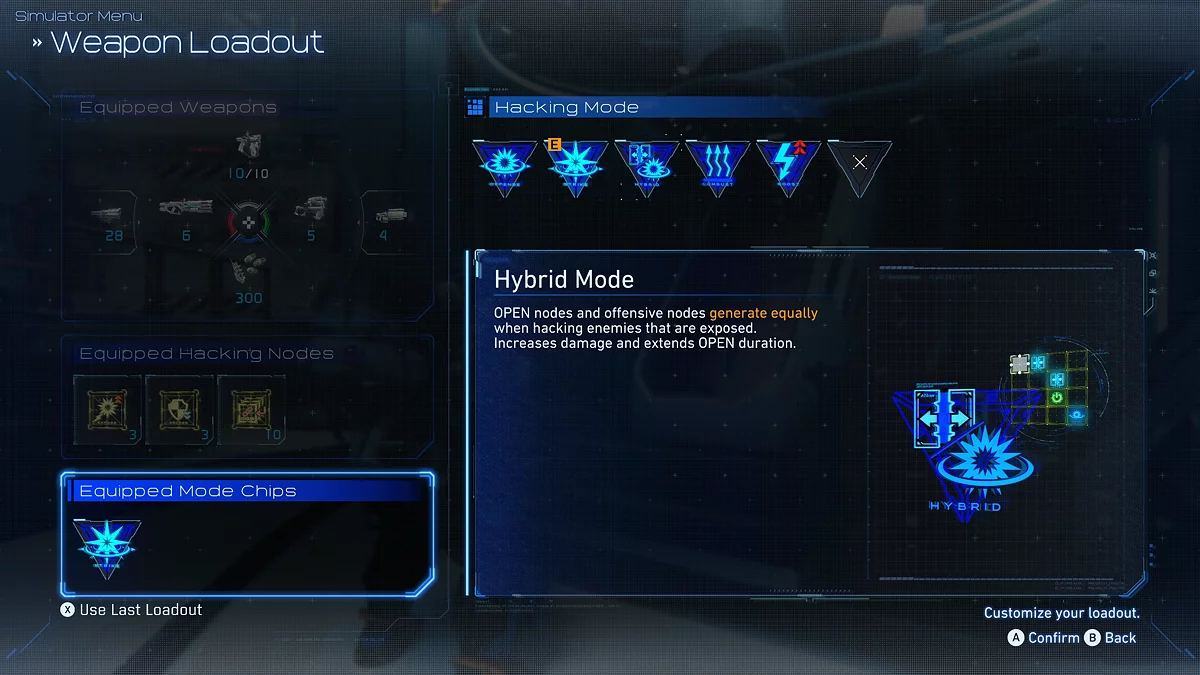 Hacking modes can really change your combat style