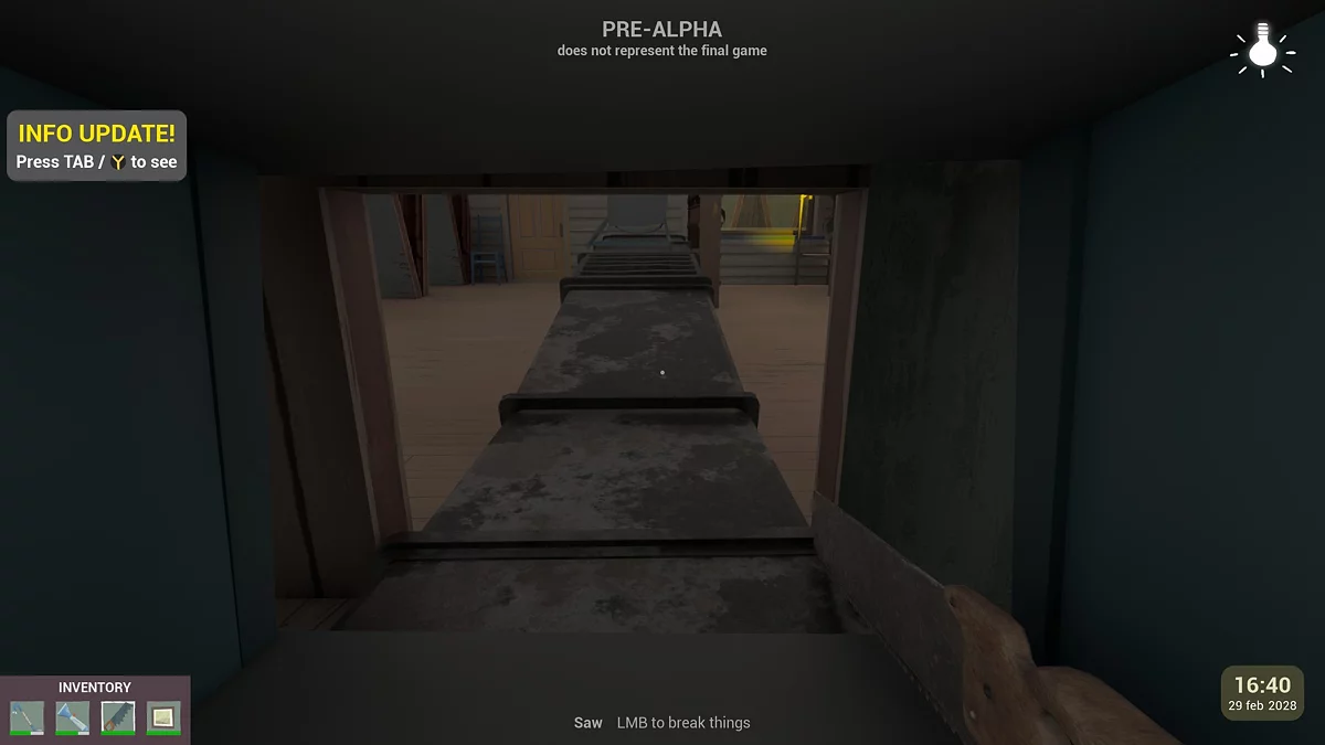 Secret passage behind the cabinet