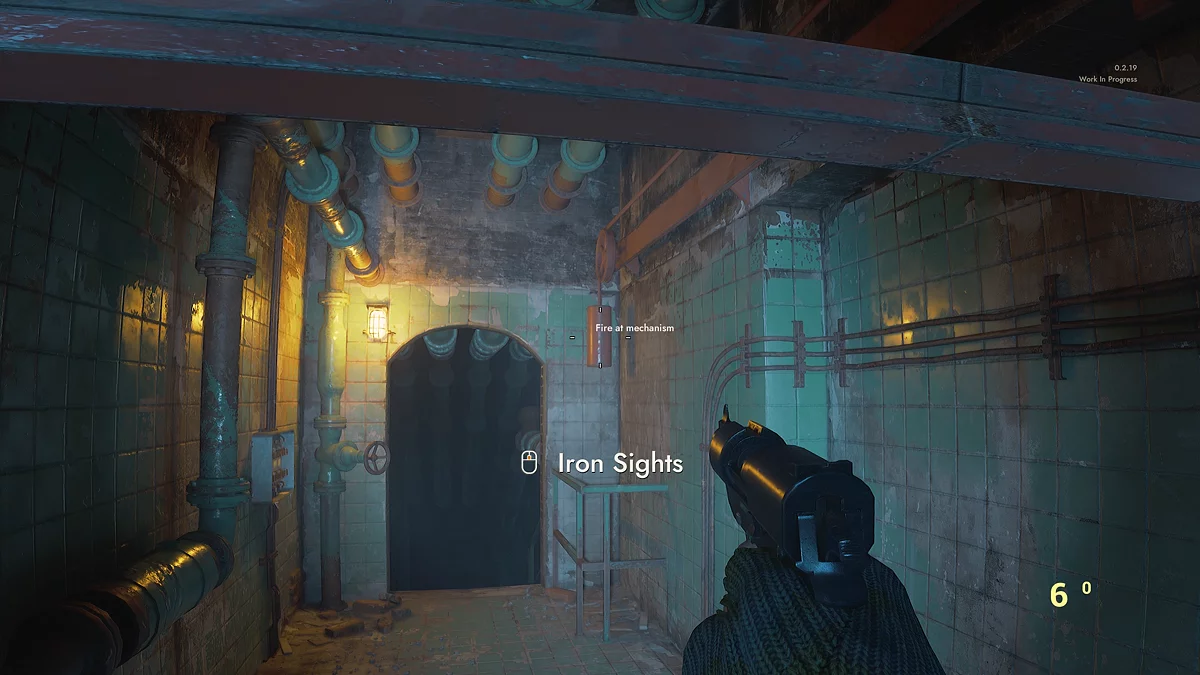 Mechanism by the door