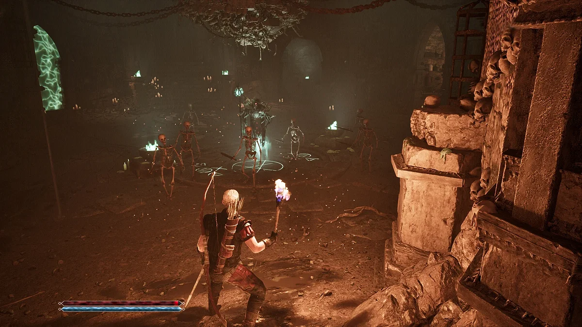 Вот что бывает в Gothic 1 Remake, когда случайно забредаешь туда, куда не следует
