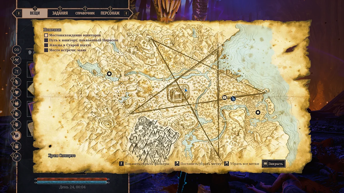 Unitor map