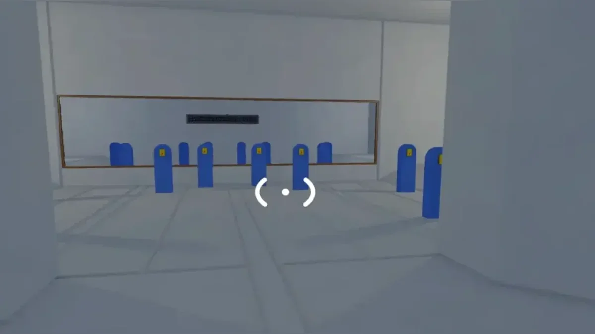 Keep in mind that the rooms are mirrored