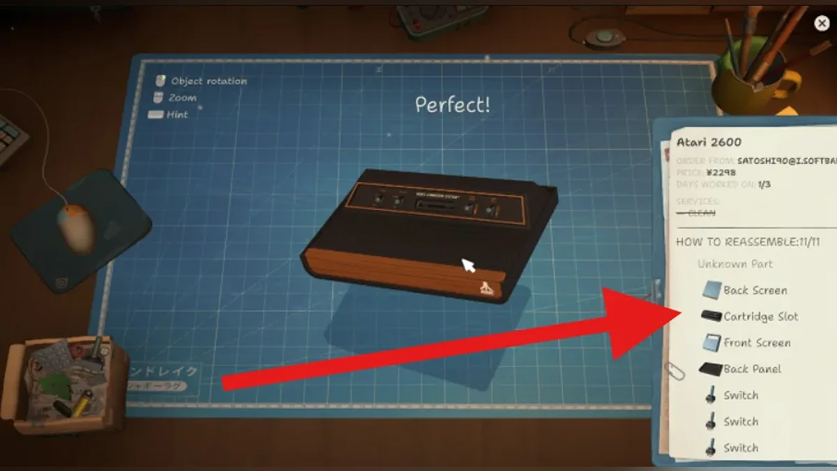 All the necessary information is shown in the notebook