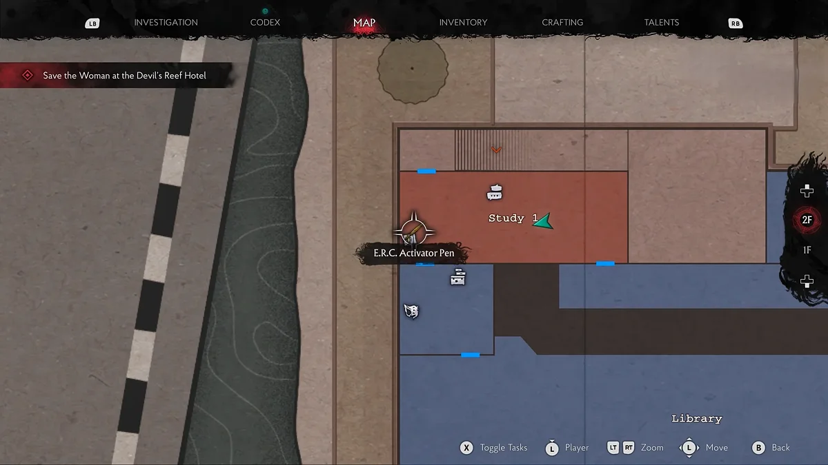 To Get Voss's Compensator, You First Need to Find an E.R.C. Activator Pen