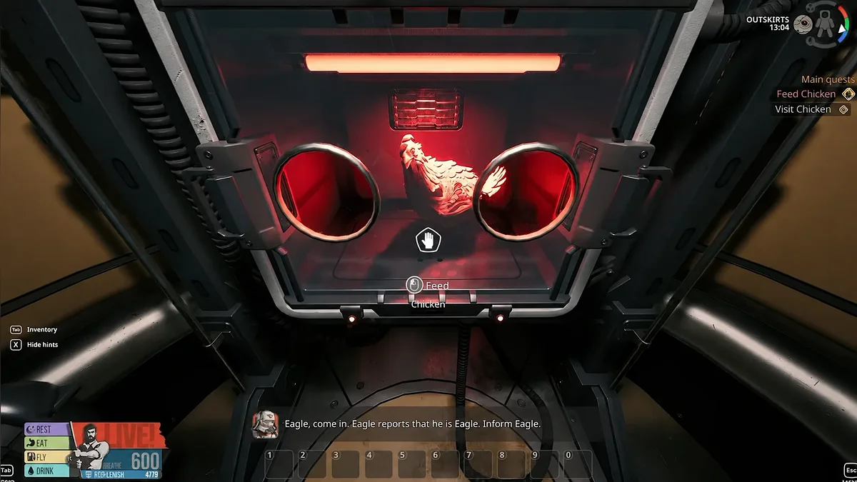 The immortal chicken gets an entire story arc in the sequel
