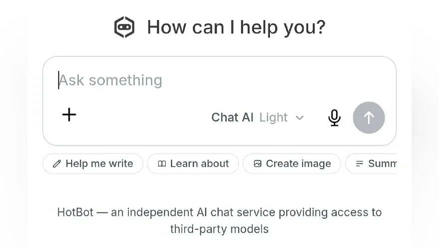 HotBot Brings ChatGPT, Claude and Other AI Models Into One Interface