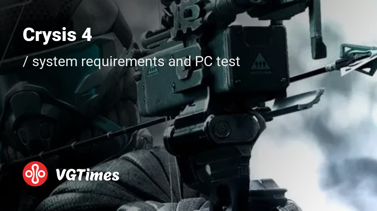 System requirements for Crysis 4, PC check, minimum and