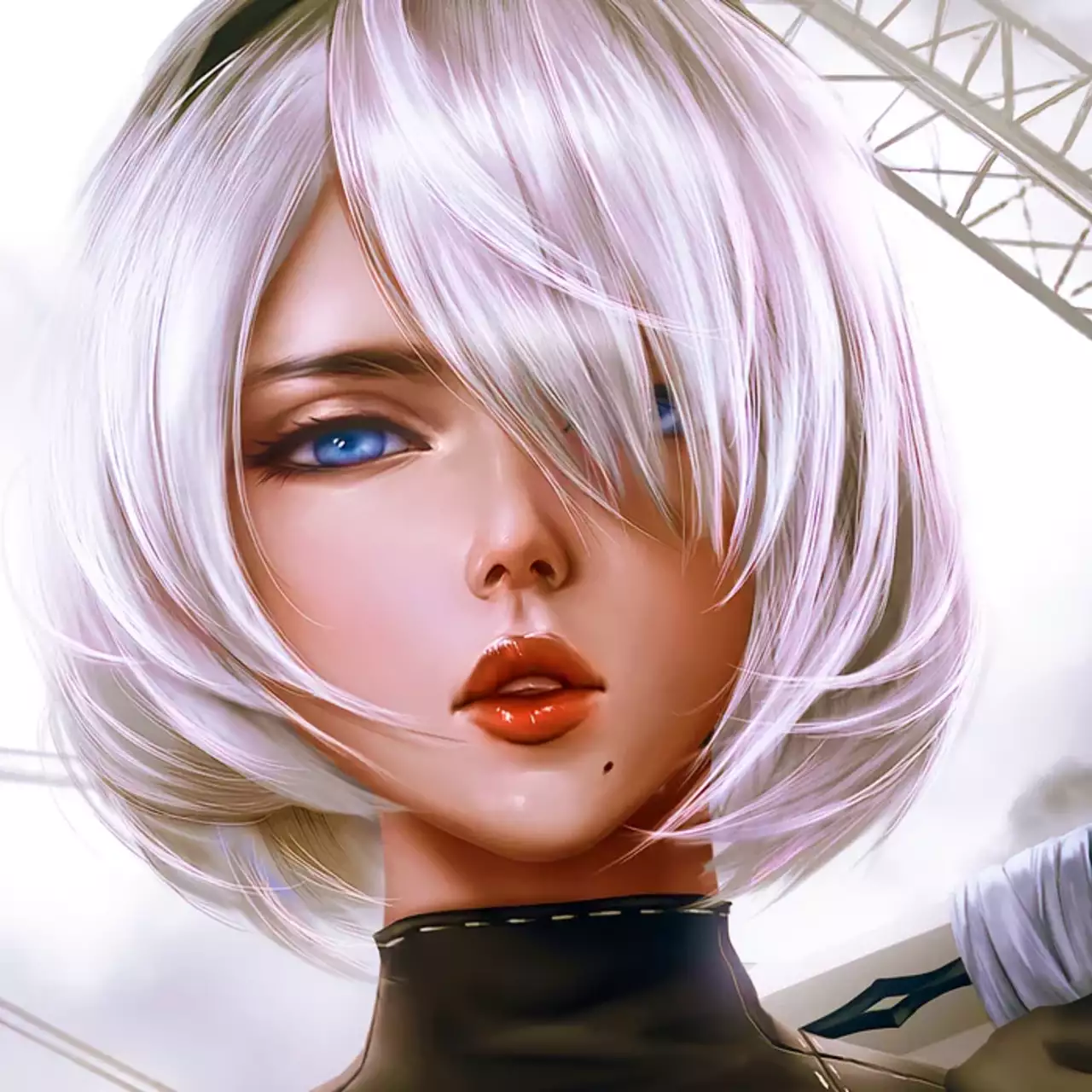 Авторы Goddess of Victory: Nikke показали 2B и A2 из NieR: Automata с трясущейся грудью. Героини стали еще сексуальнее