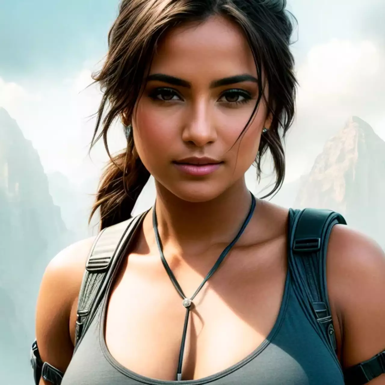 Девушка показала косплей средневековой версии Лары Крофт из Tomb Raider в доспехах. Получилось довольно круто