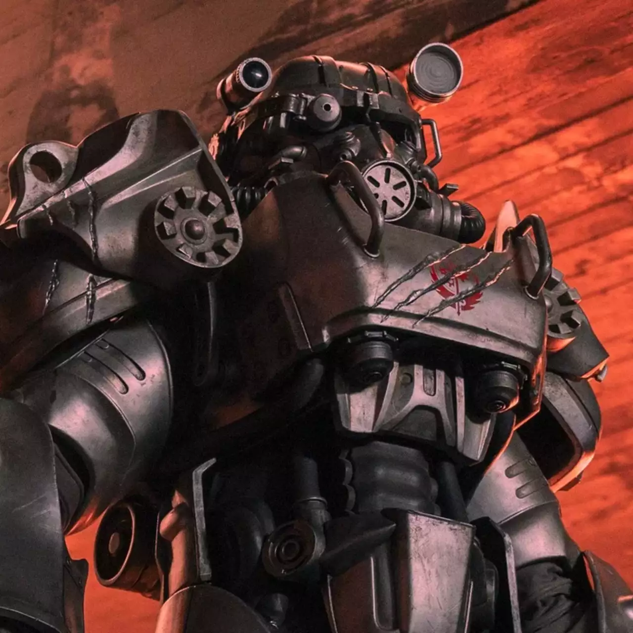 Here are the official figures of Maximus, The Ghoul, and Lucy from the Fallout series