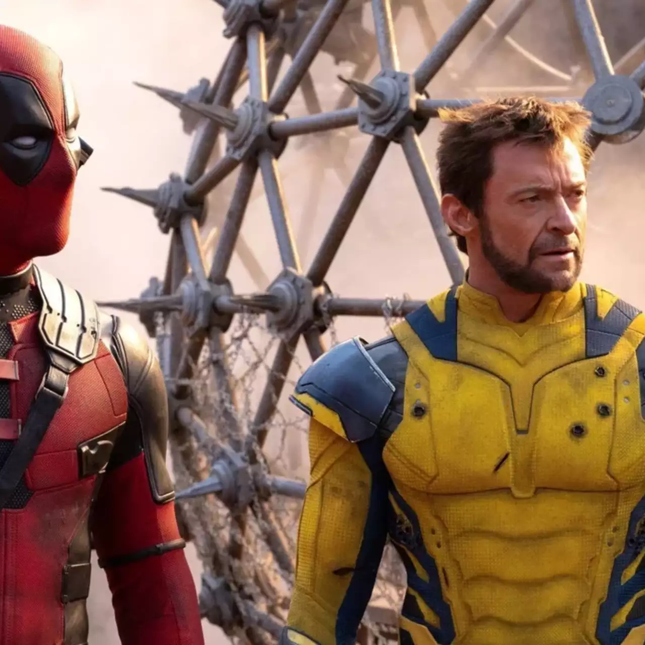 A new image from Deadpool & Wolverine shows off Reynolds and Jackman's costumes in detail A new image from Deadpool & Wolverine shows off Reynolds and Jackman's costumes in detail