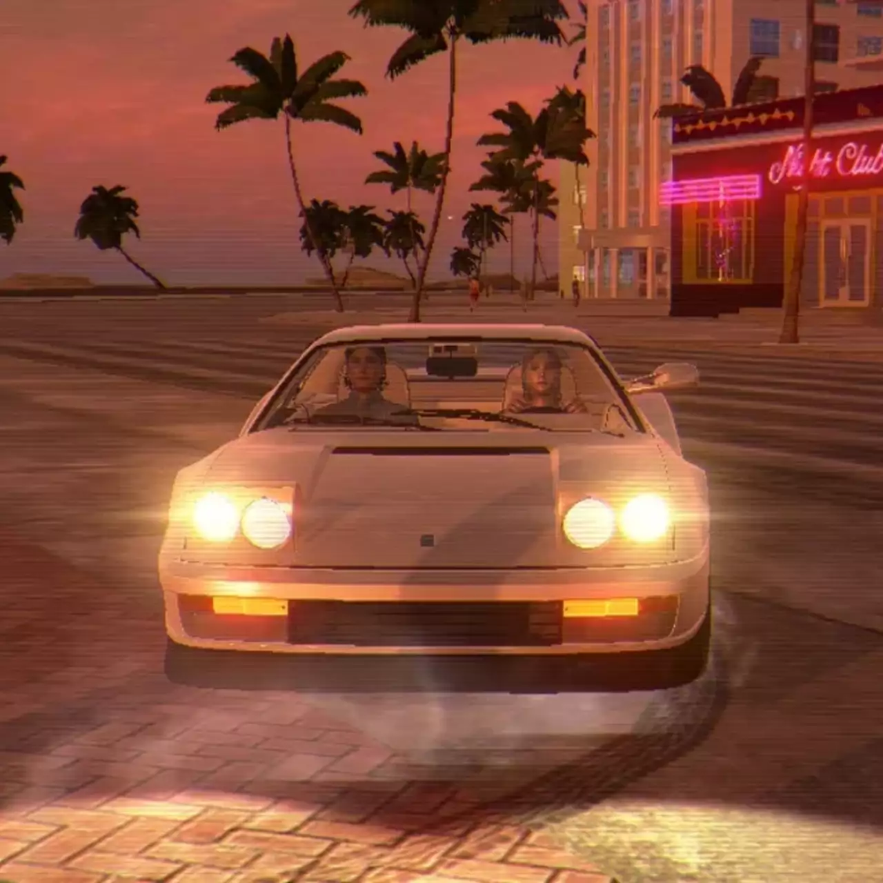 Retrowave World racing game now available on Steam