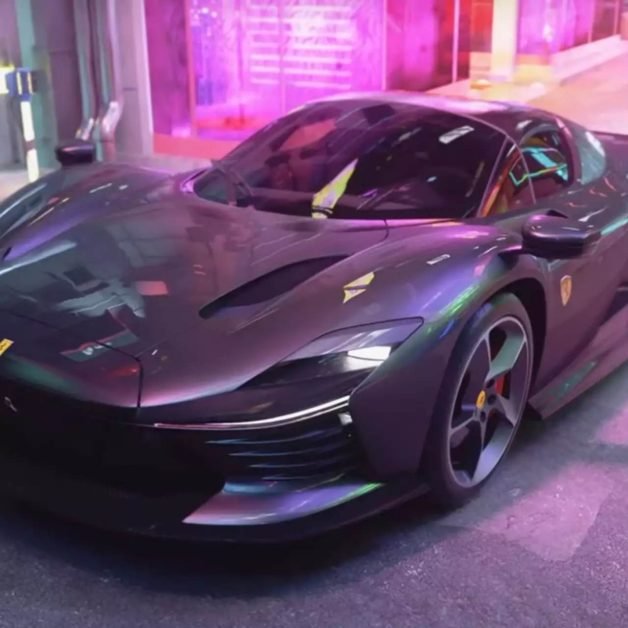 The player upgraded the graphics in Cyberpunk 2077 and showed Night City and its surroundings at night