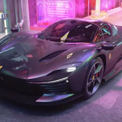 The player upgraded the graphics in Cyberpunk 2077 and showed Night City and its surroundings at night