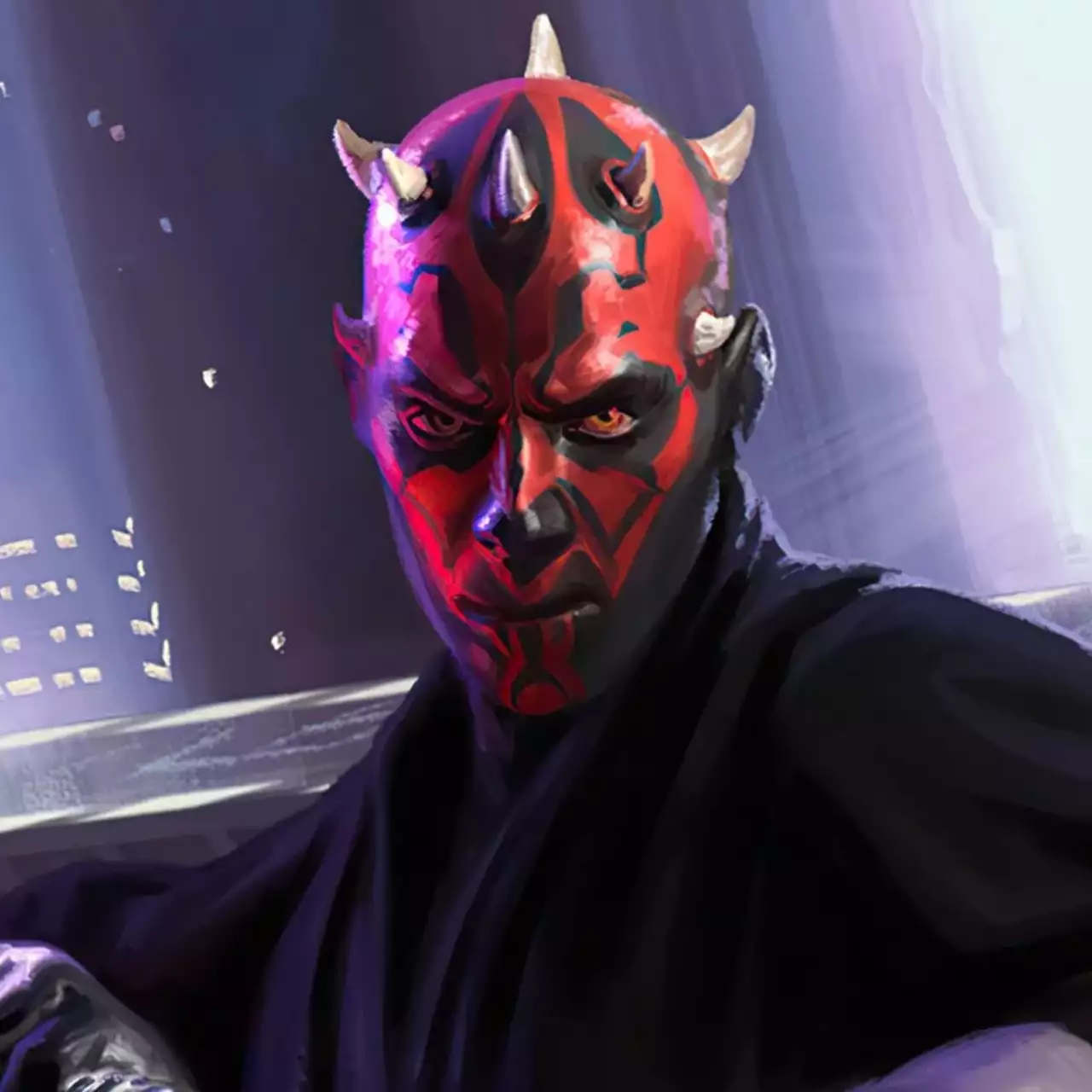 Here's a high-quality Darth Maul figure revealed by the artist behind God of War