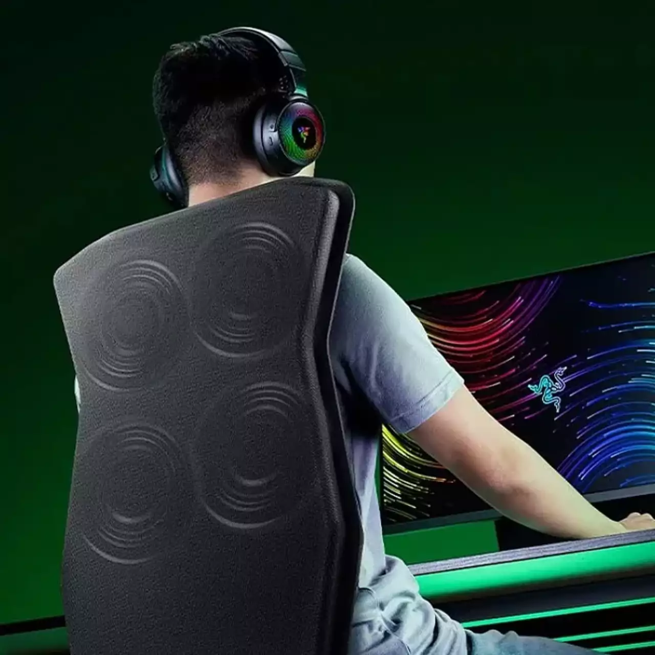 Razer представила тактильну накладку для геймерських крісел