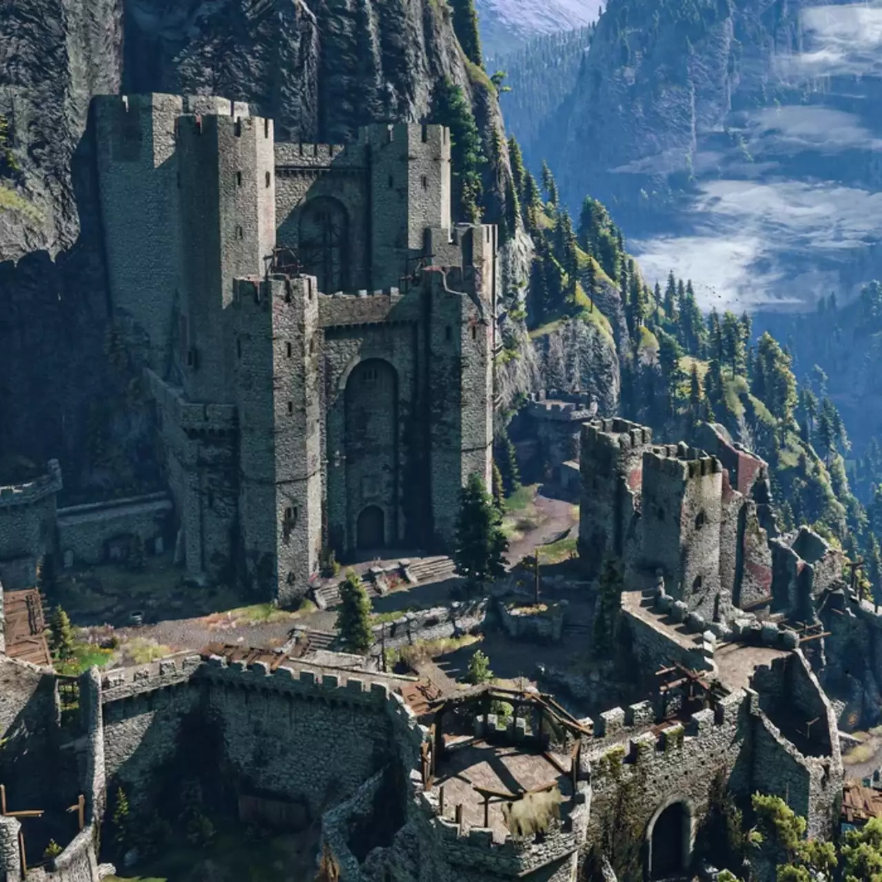 Фанат The Witcher 3 відновив Каер Морхен і додав локації з першого «Відьмака» Фанат The Witcher 3 відновив Каер Морхен і додав локації з першого «Відьмака»