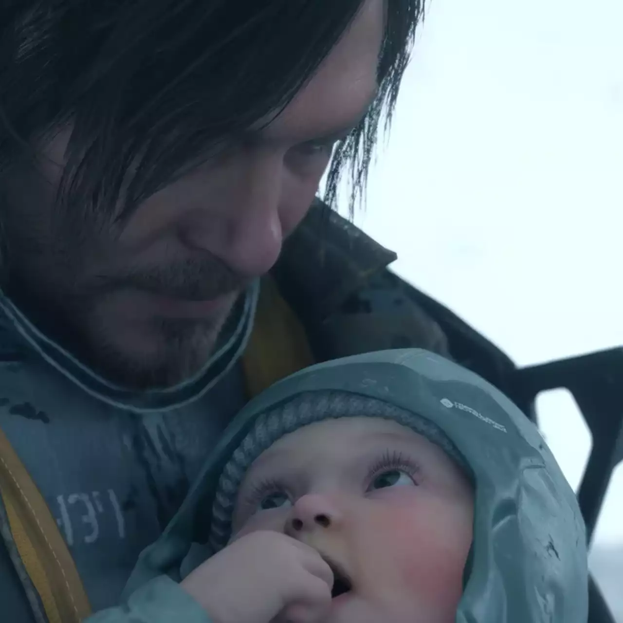 Kojima showed the updated main menu of Death Stranding 2