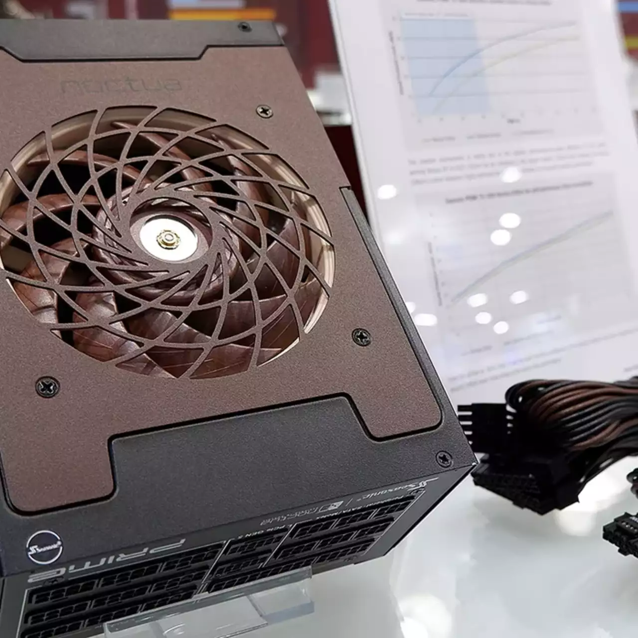 Seasonic готується випустити блок живлення Prime TX-1600 Noctua Edition наприкінці 2024 року