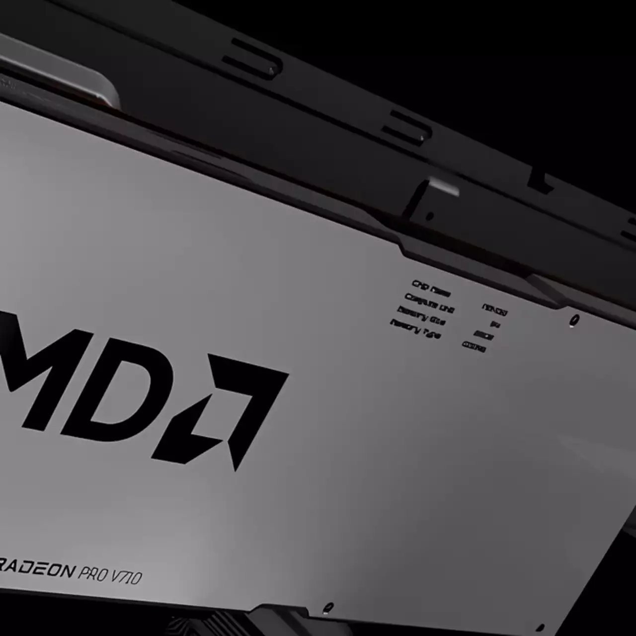 AMD представила професійну відеокарту Radeon PRO V710