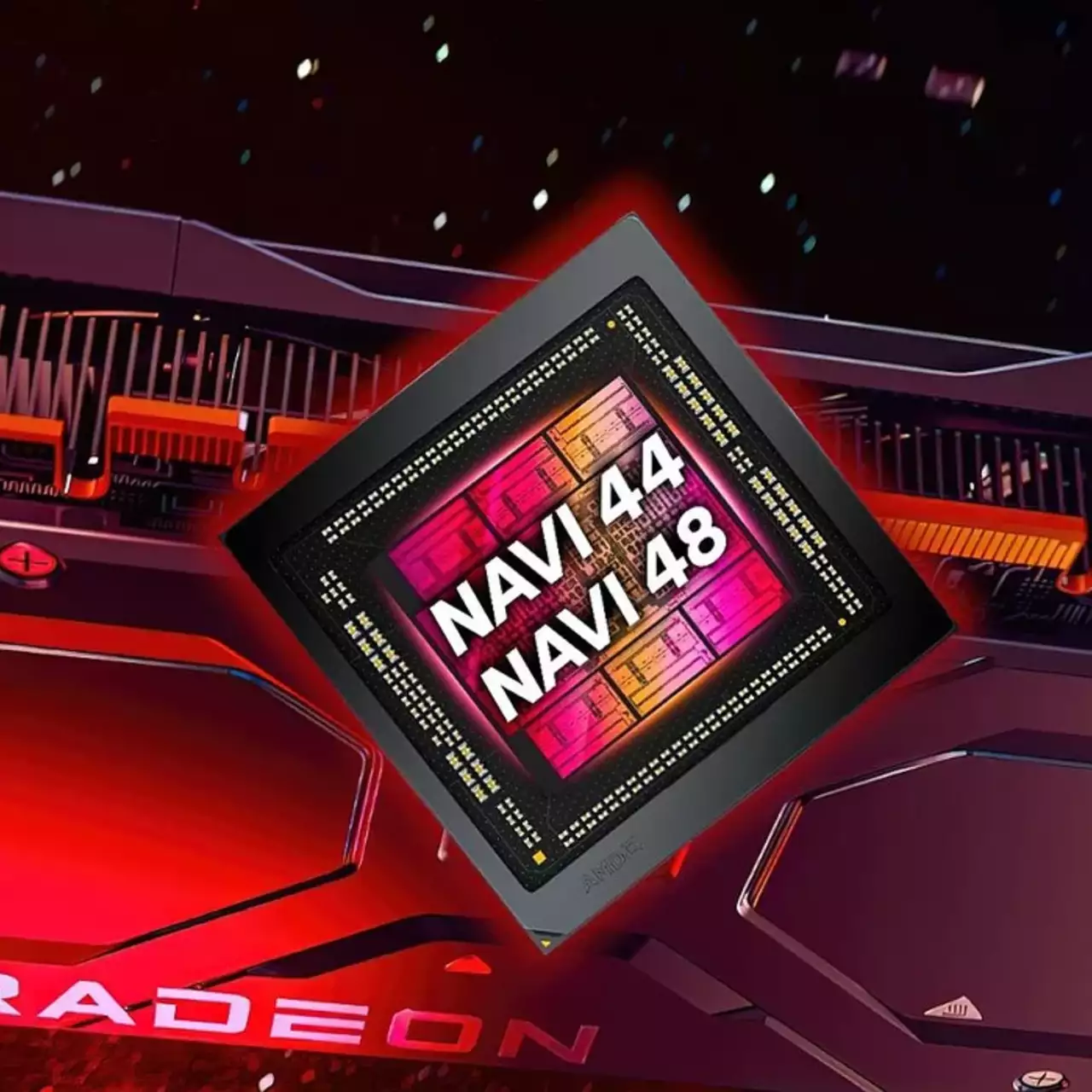 Графічний процесор AMD Navi 44 стане на 31% менше попередника Графічний процесор AMD Navi 44 стане на 31% менше попередника