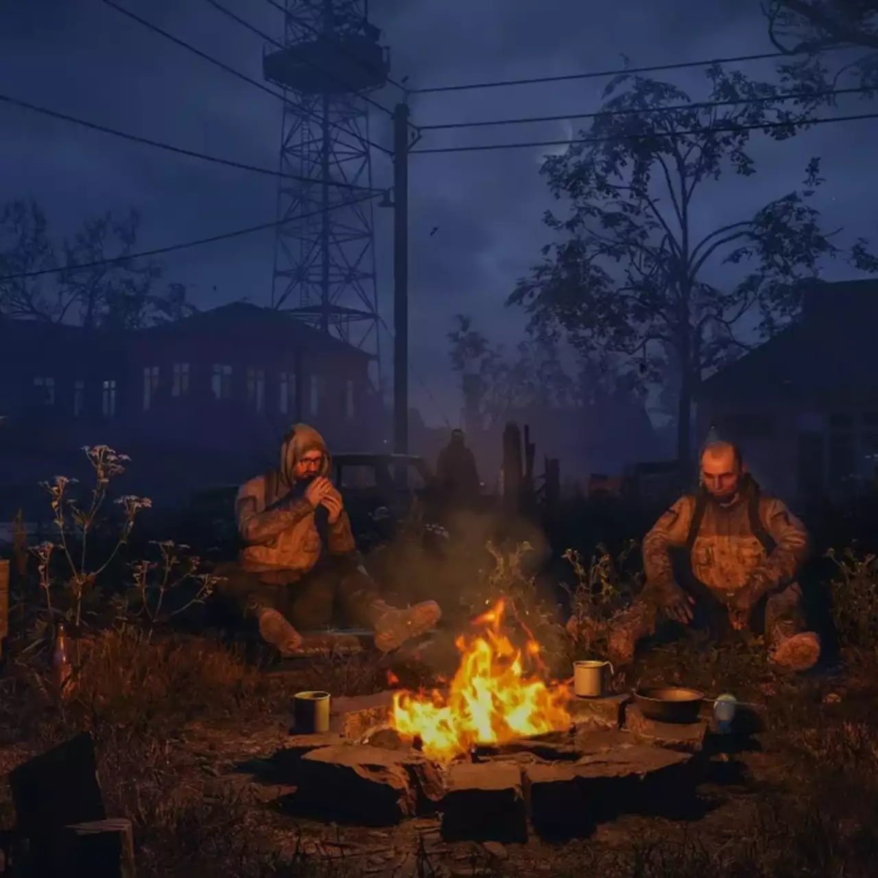 Багато нових скріншотів та деталей S.T.A.L.K.E.R. 2: нічна Зона, аномалії та сталкери біля вогнища Багато нових скріншотів та деталей S.T.A.L.K.E.R. 2: нічна Зона, аномалії та сталкери біля вогнища