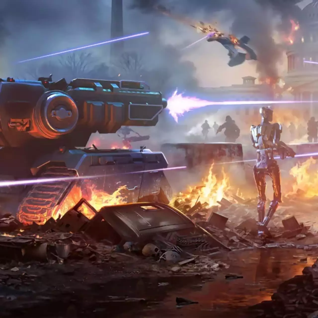 A story DLC for Terminator: Dark Fate — Defiance has been announced