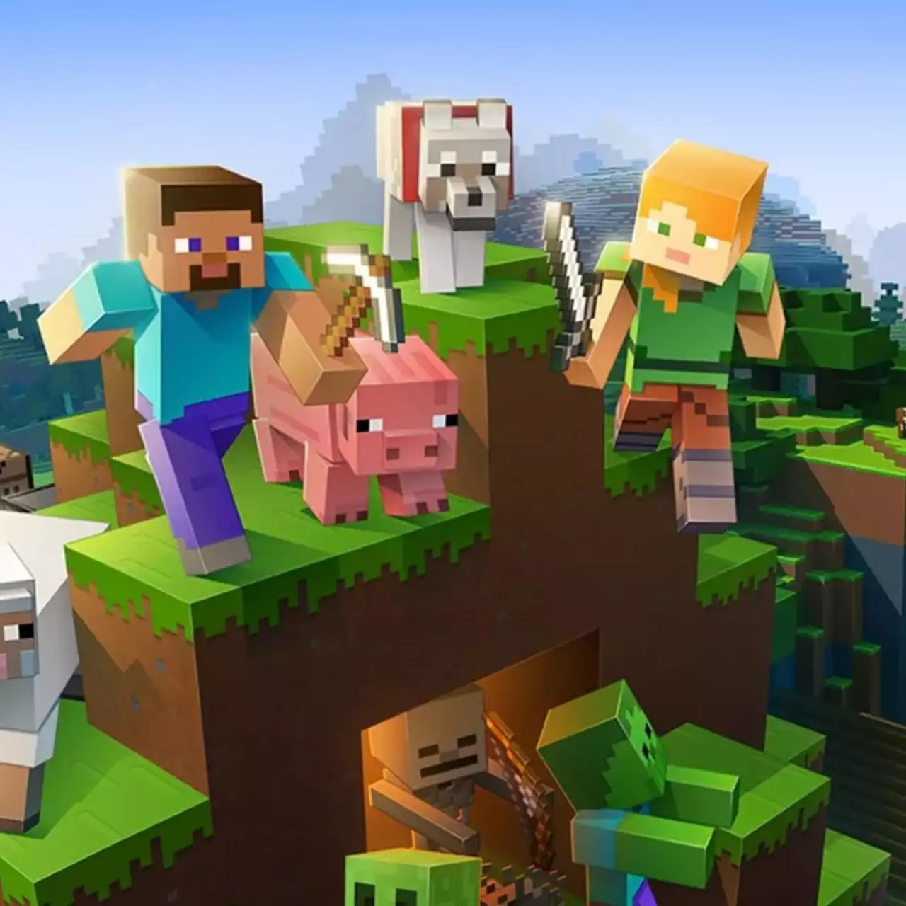 Massive Minecraft Mod Turns the Game Into a Strategy «like Warcraft and Starcraft»