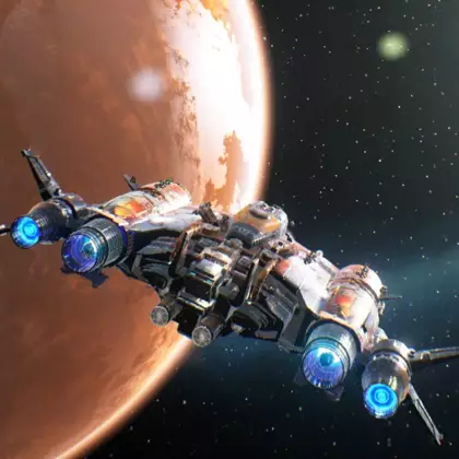 A new version of SpaceBourne 2, a space RPG with thousands of planets, has been released on Steam
