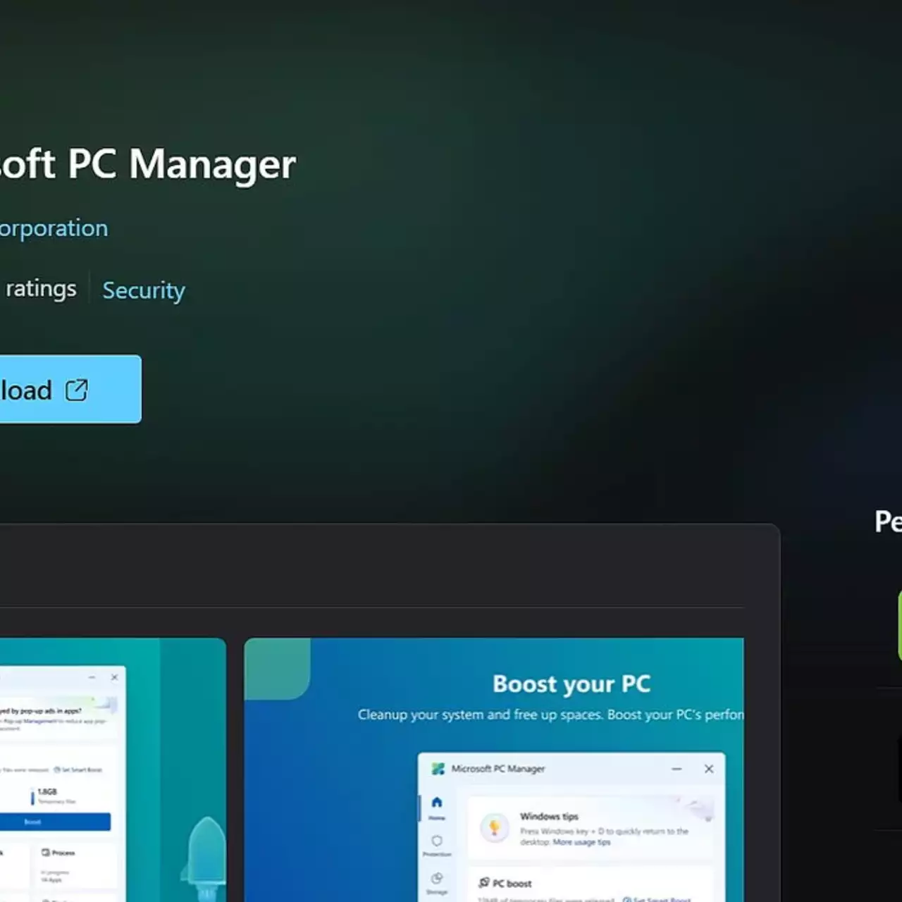 Утиліта PC Manager від Microsoft тепер ефективніше очищає Windows