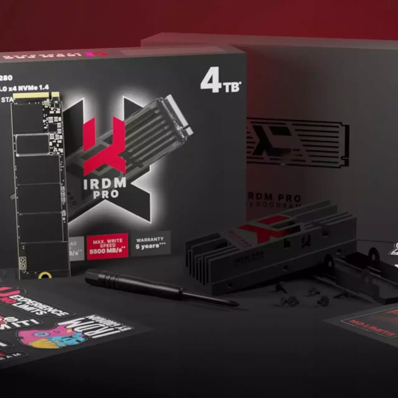 Представлено IRDM PRO GEN 5 SSD — SSD для геймерів