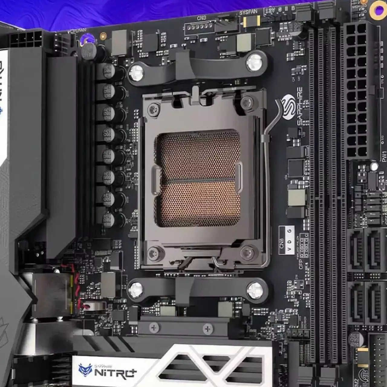 Представлено компактні та потужні материнські плати Sapphire для AMD AM5 Представлено компактні та потужні материнські плати Sapphire для AMD AM5