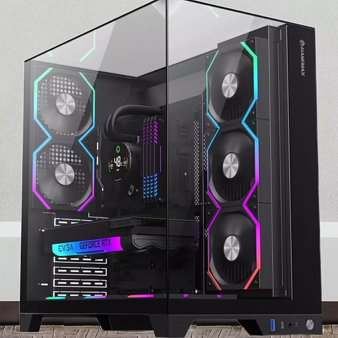 GameMax представила корпус Infinity Pro з двокамерним дизайном GameMax представила корпус Infinity Pro з двокамерним дизайном